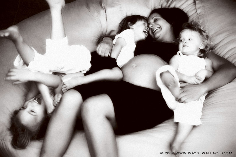 Capturing The Chaos Maternity Family Portraits